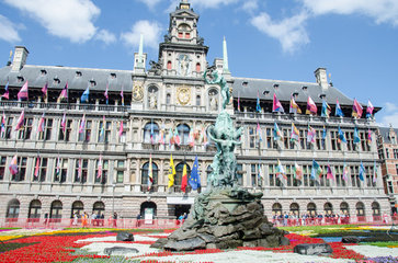 Grand-Place Antwerp - world capital of diamonds