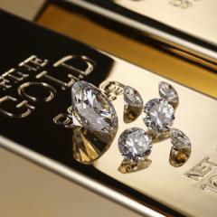 diamond gold bullion diamonds on gold bullion