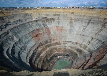 Mine diamantifère Russie