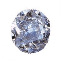 Koh-i-Noor diamond,186 carats,re-cut oval stellar brilliant,108.93  carats,part of the British Crown Jewels
