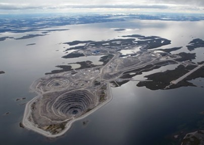 operation of a diamond mine in Canada