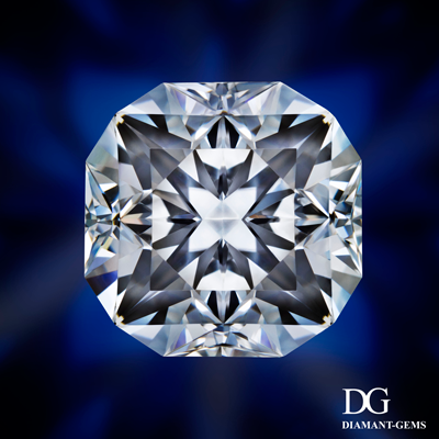 Diamant taille Asscher IF certifie GIA 417345869